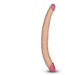 Lovetoy King Size Realistic Ladykiller Tapered Double Penetration 14" Flesh Cijene