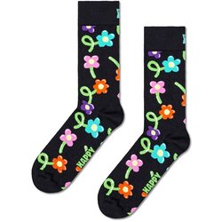 Happy Socks nogavice balloon flower sock črna barva, P001556 Cene