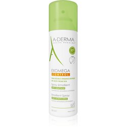 A-derma Exomega Control Emollient Spray pomirjujoč sprej za suho kožo, nagnjeno k atopiji 200 ml unisex Cene