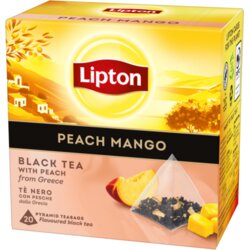 Lipton Črni čaj Peach Mango - 20 Čajnih vrečk Cene