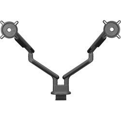 Oneforall Design Dual black stolni nosač za monitor 33 cm (13") - 81,3 cm (32") crna podesiv po visini, nagibni + roti Cene