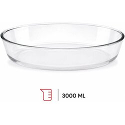  Stakleni vatrostalni pekač, ovalni, 3000 ml Cene