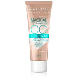 Eveline Magical Colour Correction CC krema SPF 15 odtenek 50 Light Beige 30 ml Cene