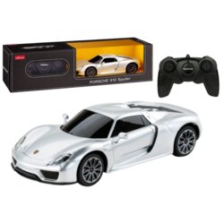 Rc sportski automobil 1:24 na daljinsko upravljanje Porsche 918 Spyder srebrne boje Cene