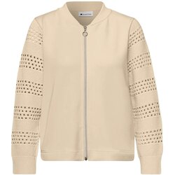 Street One Jakne & Blazerji Silk look jacket 324795 Bež Cene