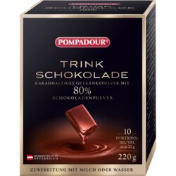  Prašek za vročo čokolado, 80% - 220 g (porcijska vrečka) Cene