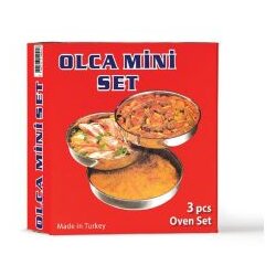 Olca set tepsija okrugla 3/1 inox Cene
