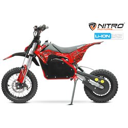 Nitro Motors Otroški motor Serval Eco 12/10 1200W 48V 15AH litij Rdeča Cene