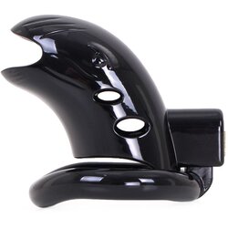 Kiotos Plastic Chastity Cage Black Cene