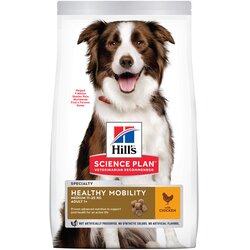 HILL'S SCIENCE Plan Adult 1+ Healthy Mobility Medium s piščancem - Varčno pakiranje: 2 x 14 kg Cene