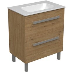 AQUAART kupaonski ormarić sara 70, donji, hrast natural Cene