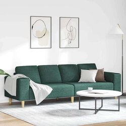  Dnevna soba kavč Temno zelena 250 x 77 x 76 cm Poliester, (5000137912) Cene