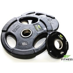  olimpijski gumirani tegovi fitness experience - set 107,5 kg Cene