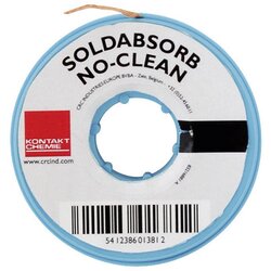 Kontakt Chemie soldabsorb odspajkalna pletenica dolžina 10 m širina 1.5 mm nasičeni tok, (20429313) Cene