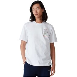 Casablanca Majice s kratkimi rokavi MS25-JTS-001-07 Bela Cene