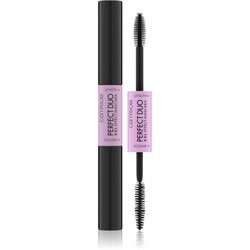 Catrice Perfect Duo XXL Effect maskara za volumen in podaljšanje trepalnic 2 v 1 odtenek Black 8 ml Cene