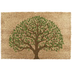 Artsy Doormats Predpražnik iz kokosovih vlaken 60x90 cm Tree of Life – Cene