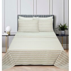 ESSENZA SLEEP 634796 POSTELJINA LANCUN MARE240X280+240X260+2X60X80 CM PRUGE BEŽ Cene