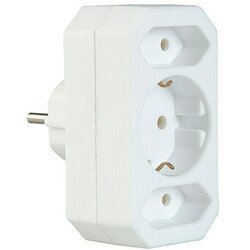 Unitec Evro adapter (Bela, Število vtičnic Euro: 2 kos, Število vtičnic Schuko: 1 kos) Cene