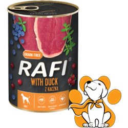 Rafi Dog Grain Free Duck 400g, Ukusna Vlažna Hrana Sa Pačetinom Cene