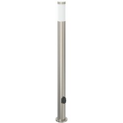 vidaXL Stebriček z vtičnico 110 cm nerjaveče jeklo IP44, (5000297024) Cene