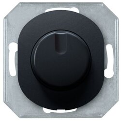Aling Conel elektronski regulator bez maske sa rotacionom sklopkom 40-400VA, crni soft Cene