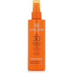 Collistar Smart Sun Protection Tanning Moisturizing Milk Spray SPF30 sprej za sunčanje za tijelo i lice 200 ml Cijene