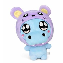 Semo Toys Hoody Kin Academy: Plišast hipopotam s kapuco, 30 cm Cene