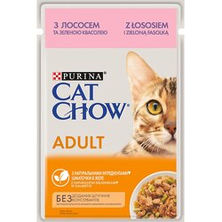 Cat Chow Kitten 26 x 85 g - Losos Cene