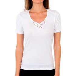 Abanderado Spodnje majice 4756-BLANCO Bela Cene