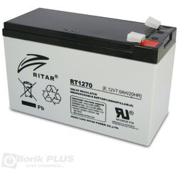 Ritar battery Ritar RT1270 Olovna VRLA baterija 12V 7Ah F2 Cene