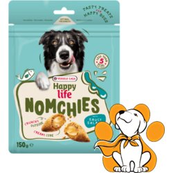 Happy Life Nomchies Salmon 150g, Hrskavi Jastučići Sa Krem Punjenjem Lososa Cene
