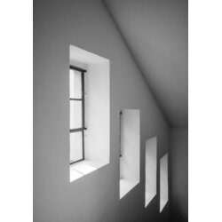 Venture Home poster Window 70 × 100 cm, sivi Cijene