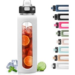 BLUEGO Steklenica za vodo iz borosilikatnega stekla 900ml Cene