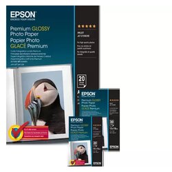 Epson S041287 PREMIUM GLOSSY PHOTO PAPER A4 Cene