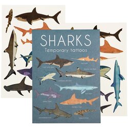 Rex London Samoljepljiva tetovaža 2 kom Sharks - Cene