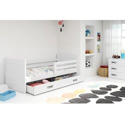 Rico drveni dečiji krevet - beli - 200x90cm 5QX46AK Cene