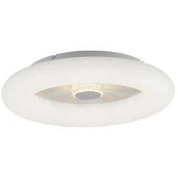 JUST LIGHT LED okrogla stropna svetilka VERTIGO (30 W, Ø x V: 50 x 13,5 cm, Bele barve, Večbarvno) Cene