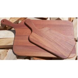 Wood Holz Daska sa krivom ručkom 390 x 200 x 15 mm 907 Trešnja Cene
