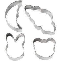 Komplet Set metalnih oblika - 4 komada | razni oblici Cijene