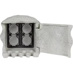 Heitronic 37505 Vrtna utičnica 4-struki Siva Cene