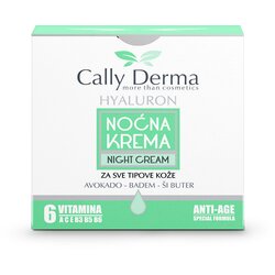 Cally Derma noćna krema za lice hyaluron 50ml Cene