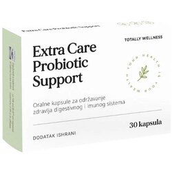 Totally_Wellness Extra Care Probiotic Support, 30 kapsula Cene