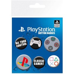 Abystyle badge - playstation - badge pack Cene