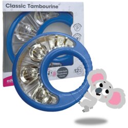 Edushape igračka Classic Tambourine - Blue Cene