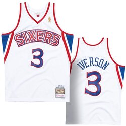 Mitchell And Ness muški Allen Iverson 3 Philadelphia 76ers 1996-97 Mitchell & Ness Home Swingman dres Cene