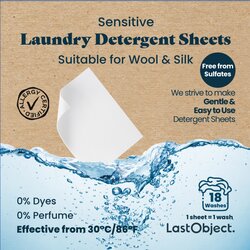 LastObject Laundry Detergent Sheets - Sensitive - 18 k. Cene