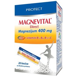 Esensa magnevital direct sa zn plv A20 protect, sportska prehrana 40002402 Cene