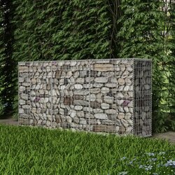 vidaXL Gabionska košara od pocinčanog čelika 200 x 50 x 100 cm Cijene