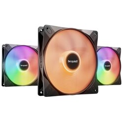 BE QUIET LIGHT WINGS LX High Speed (BL130) RGB 140mm 4-pin PWM 3x ventilator Cene